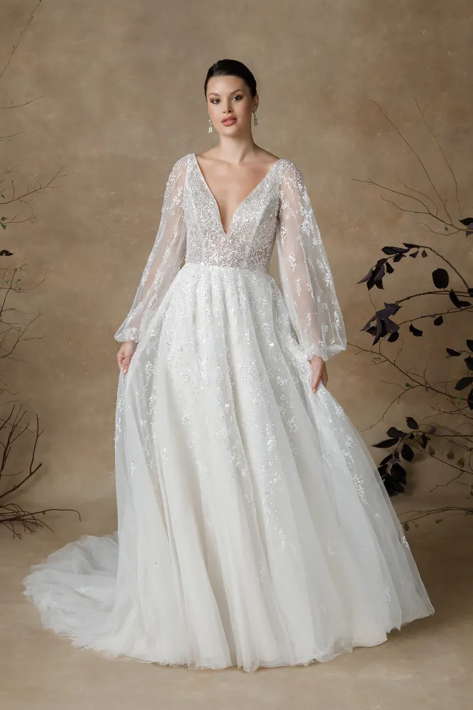 Bild 2 des Brautkleides Justin Alexander - #88340 | Gala inkl. abnehmbare Ärmel